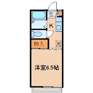 リバーヒルズ【1階】の間取り