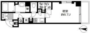 トーシンフェニックス新高円寺参番館【4階】の間取り
