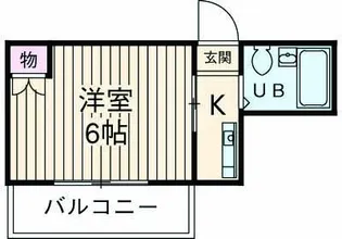 クリアコーポラス【2階】の間取り