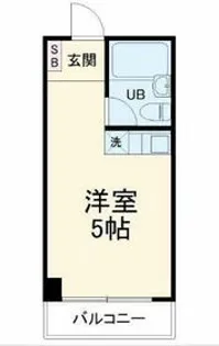 アビタシオン別所【5階】の間取り