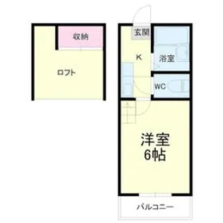 コンフォール瀬名【1階】の間取り