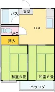 ニューエルム【2階】の間取り