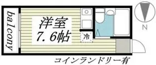 JPアパートメント飯能【2階】の間取り