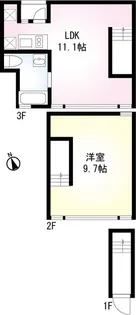 EBISU FOLIO Act.3【3階】の間取り