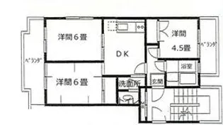 セントビラ【2階】の間取り