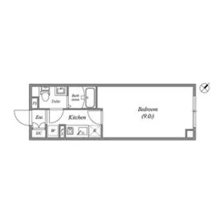 Livert Season幡ヶ谷【2階】の間取り