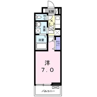 スカイスペースⅠ【2階】の間取り