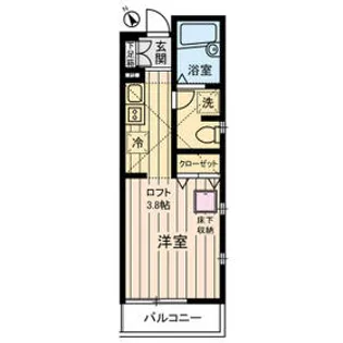 ウィンズ上永谷C棟【2階】の間取り