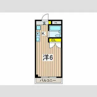 ポートヒルⅡ【2階】の間取り