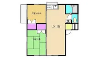 石川ハイツ【201号室】の間取り