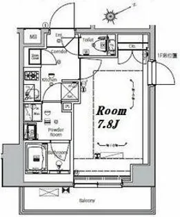 メイクスデザイン大森II【1階】の間取り