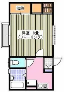 ラフォーレ・矢作【1階】の間取り