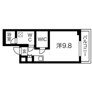 スパシエチェント成増【2階】の間取り