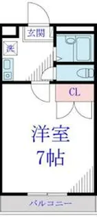 サンフォーレA【2階】の間取り