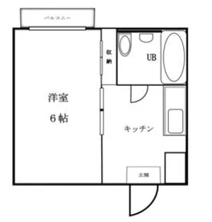 レジデンシャル幸町【3階】の間取り