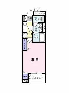ランドマーク【1階】の間取り