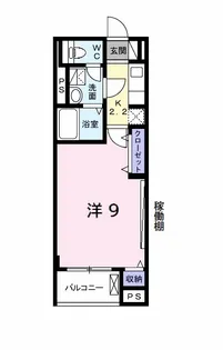 ランドマーク【3階】の間取り