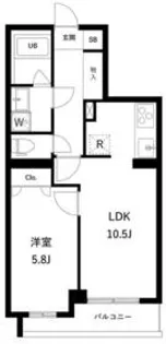 アーバンパーク蒲田南Ⅰ【4階】の間取り
