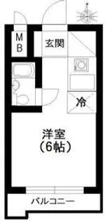 TOP川越第四(ST201)【201号室】の間取り