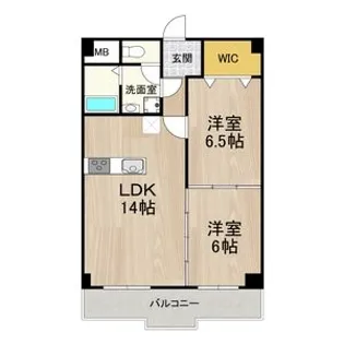 アバンハウスⅠ【1階】の間取り