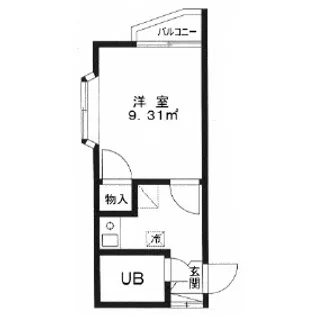 コーポサガエ【2階】の間取り