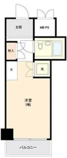 トップ川崎第3【5階】の間取り