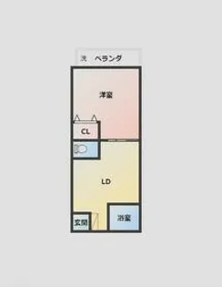 伊藤マンション【202号室】の間取り