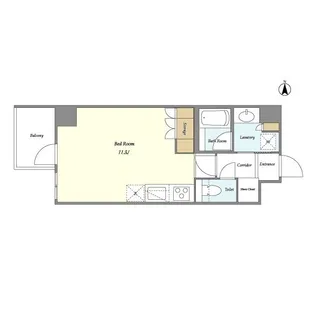 リエトコート四谷【7階】の間取り