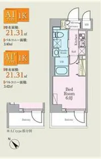 HY’s 西横浜【3階】の間取り