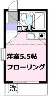 恭和コーポ菊名【2階】の間取り