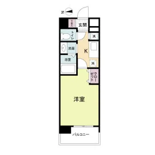 パークフラッツ緑地公園【3階】の間取り