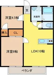 小林ハイツ【102号室】の間取り