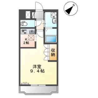 ビクトリーブルク【1階】の間取り
