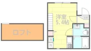 パークサイド金沢【2階】の間取り