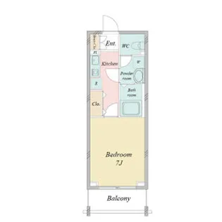 グランカーサ緑地公園【2階】の間取り