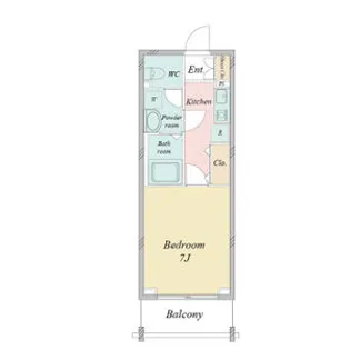 グランカーサ緑地公園【2階】の間取り