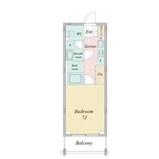 グランカーサ緑地公園【2階】の間取り