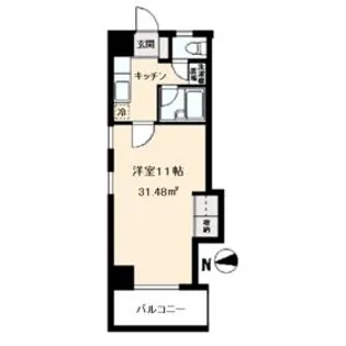 エムステージ並木【6階】の間取り