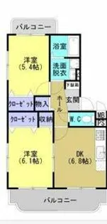 ユーミーリオプレットIII【1階】の間取り