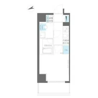 ハーモニーレジデンス品川ウエスト【5階】の間取り