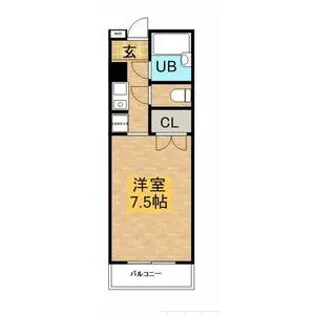 マメゾン21【0401号室】の間取り