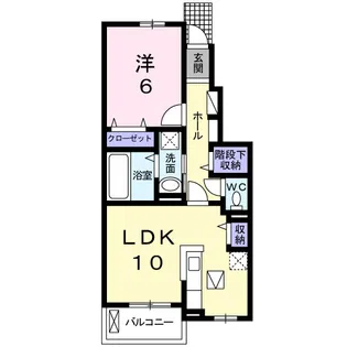 セプタンブル【1階】の間取り
