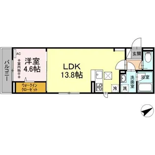 Front of Koganei Station【1階】の間取り