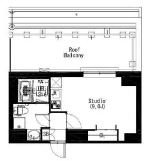 エスティメゾン戸越【6階】の間取り