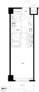 ルーブル横濱矢向【4階】の間取り