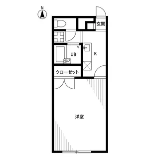 プレジール東逸見【2階】の間取り