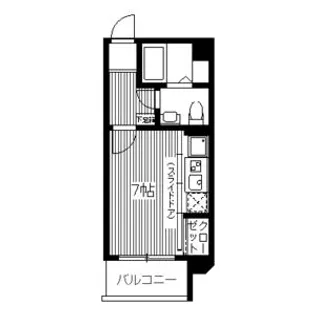 ドゥーエ江坂Ⅰ【6階】の間取り