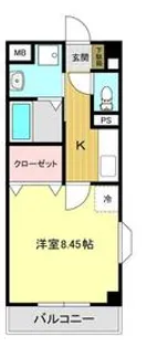Azヒルズ【3階】の間取り