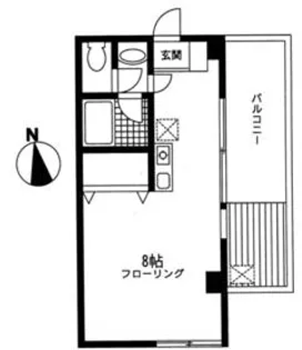折本ビル【3階】の間取り