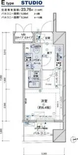 メインステージ江戸川橋III【3階】の間取り